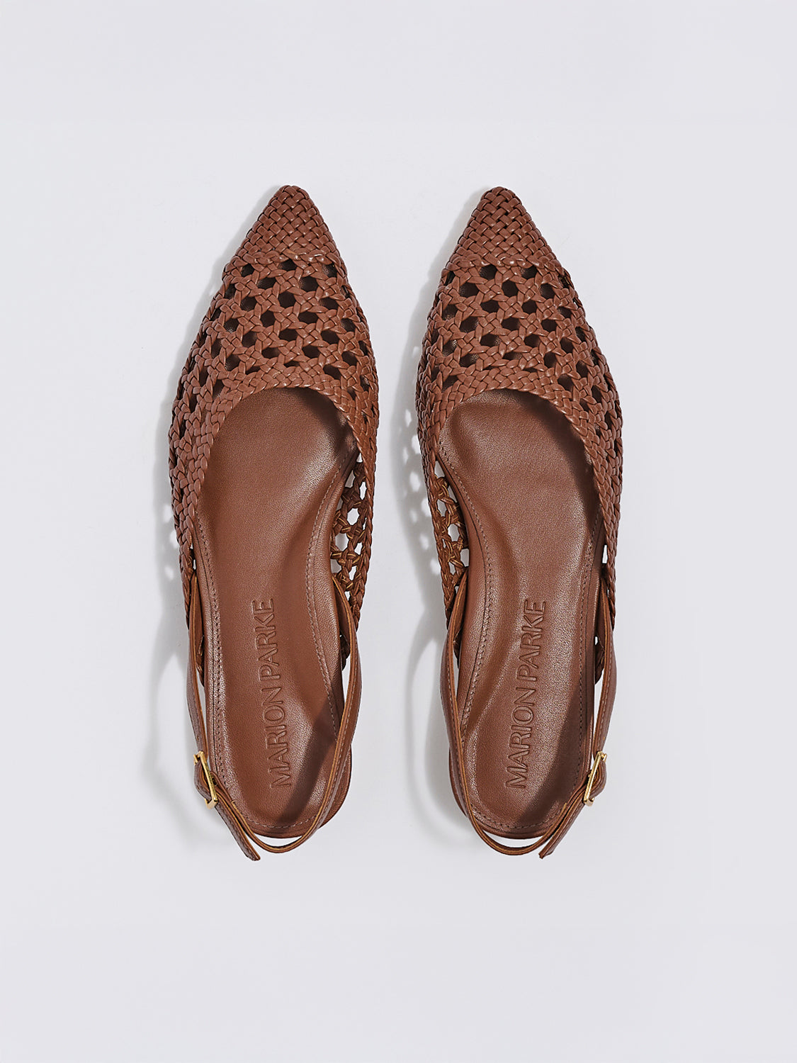 Patty Slingback | Luggage Braided