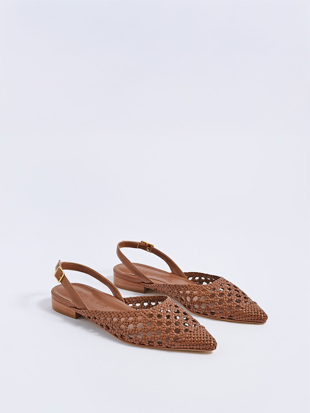 Patty Slingback | Luggage Braided