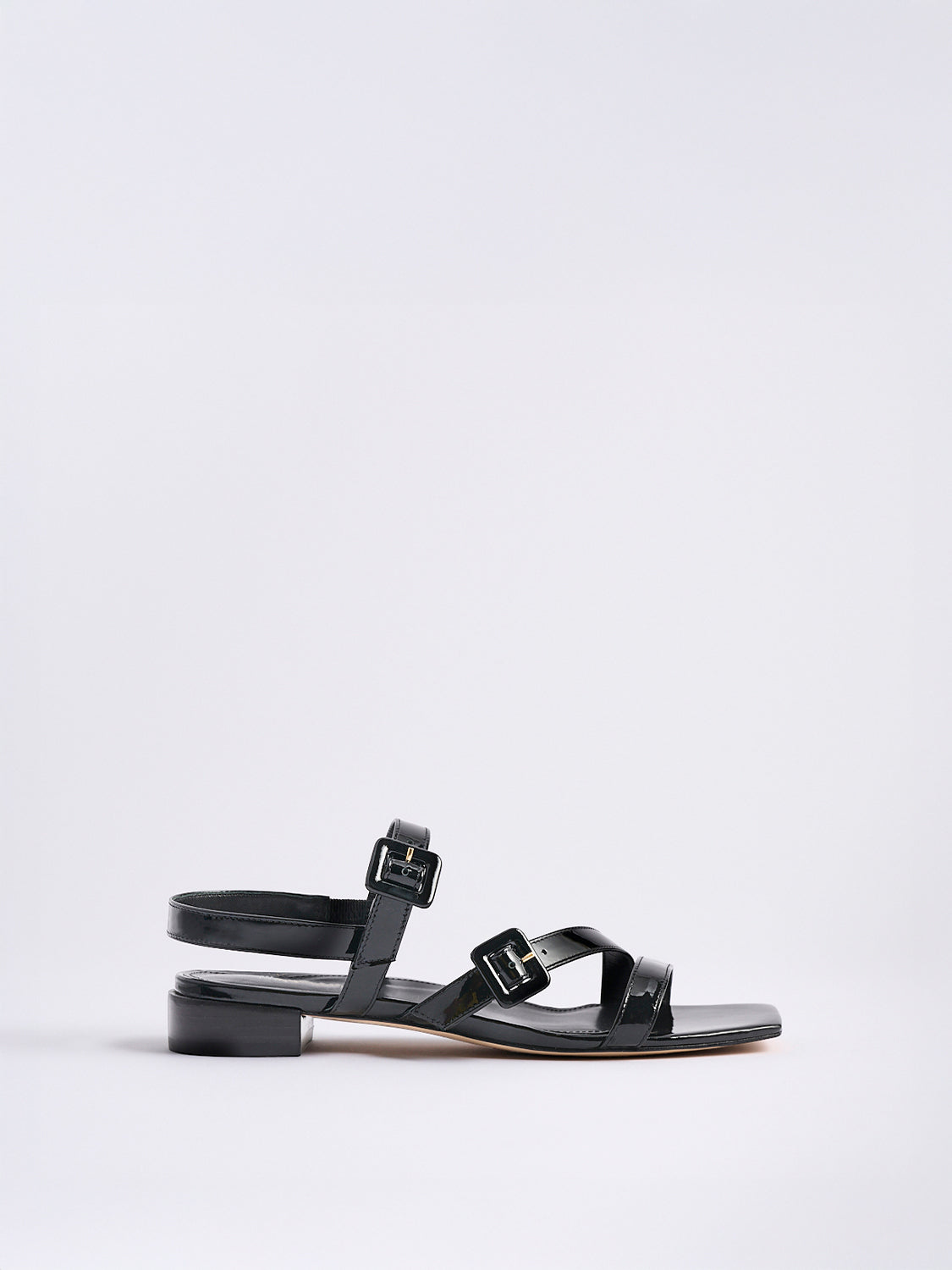 Cleo Flat Sandal | Black