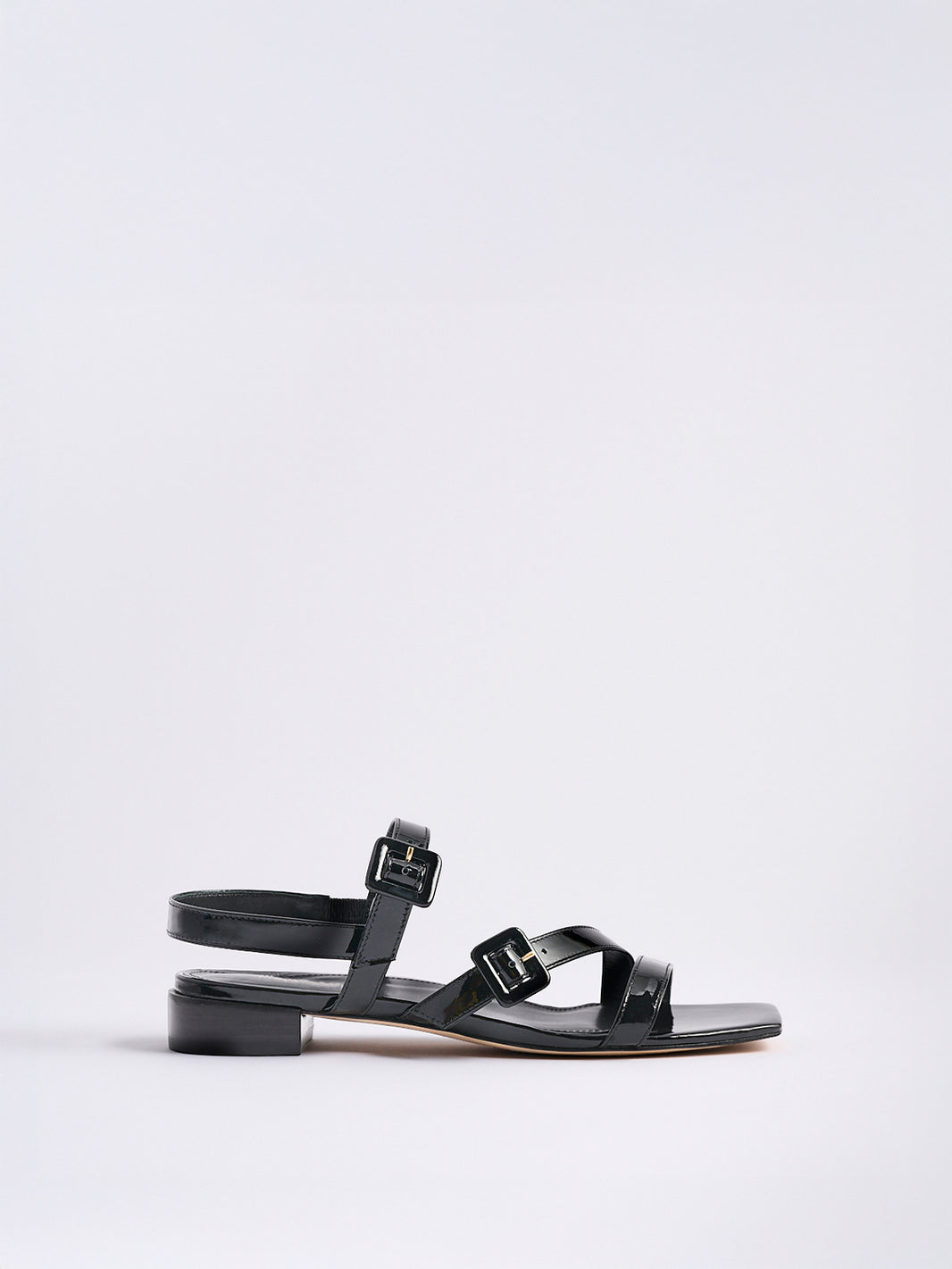 Cleo Flat Sandal | Black