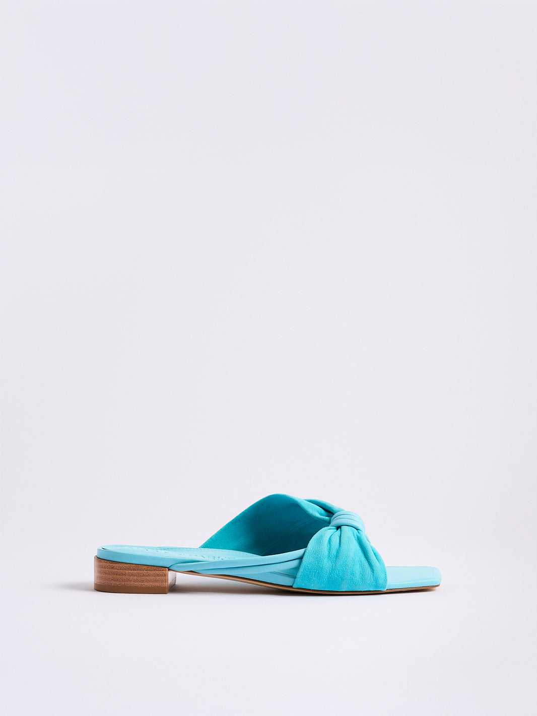 Laney Flat Sandal | Turquoise
