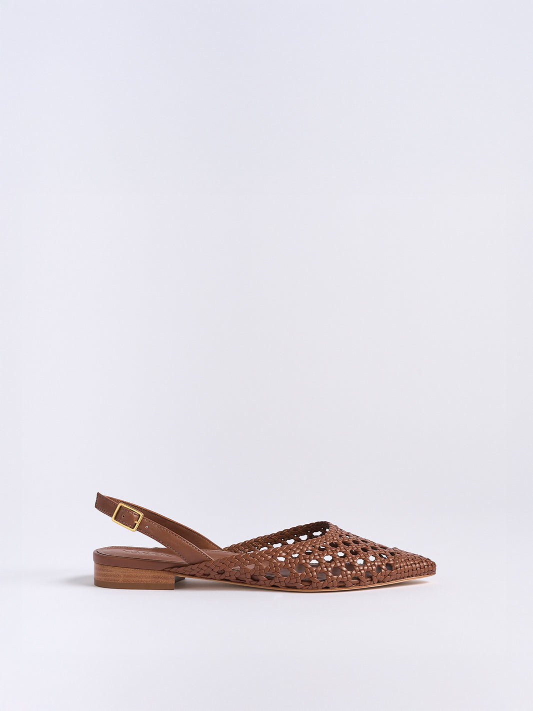 Patty Slingback | Luggage Braided