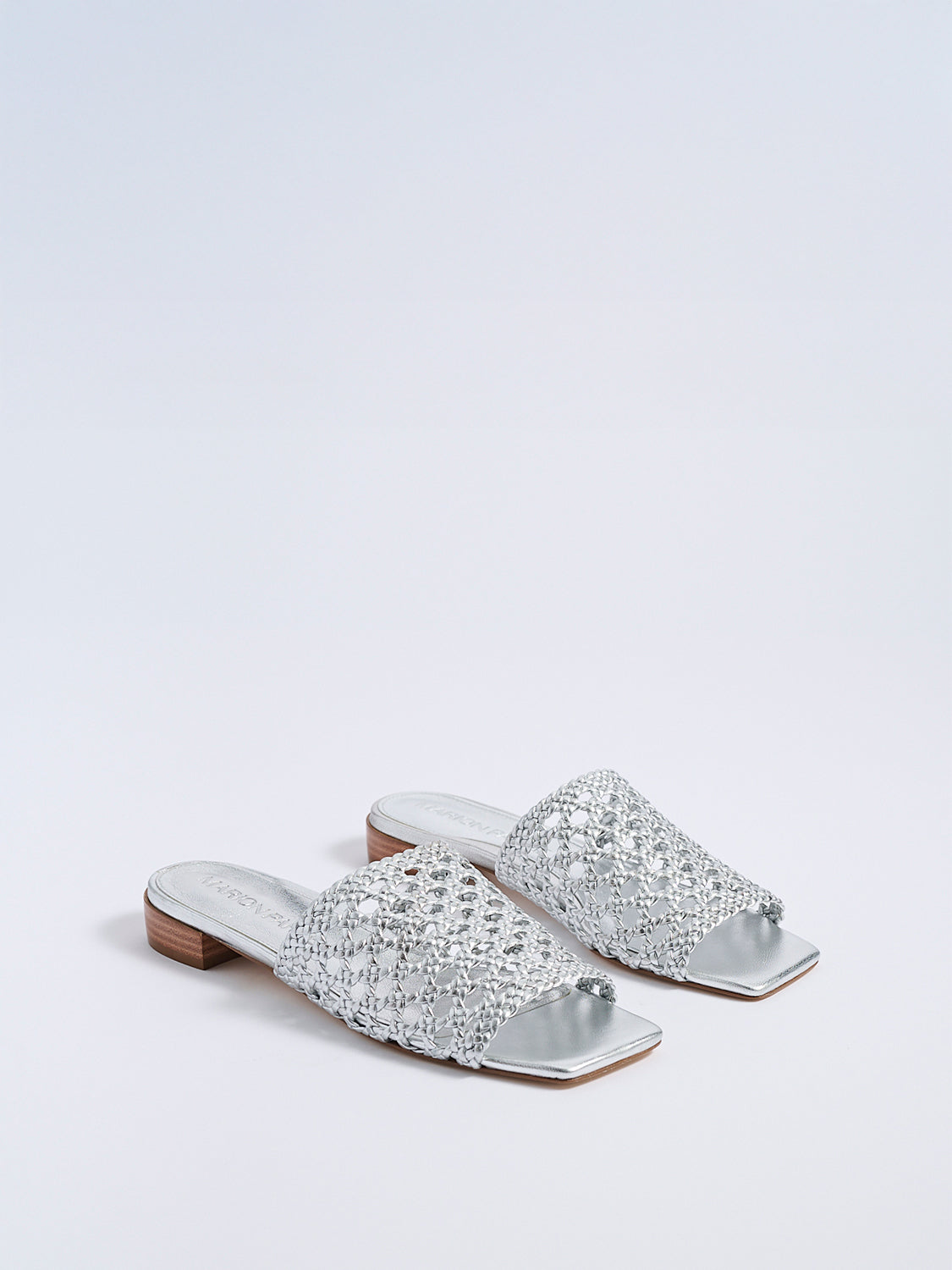 Sabrina Flat Sandal | Silver