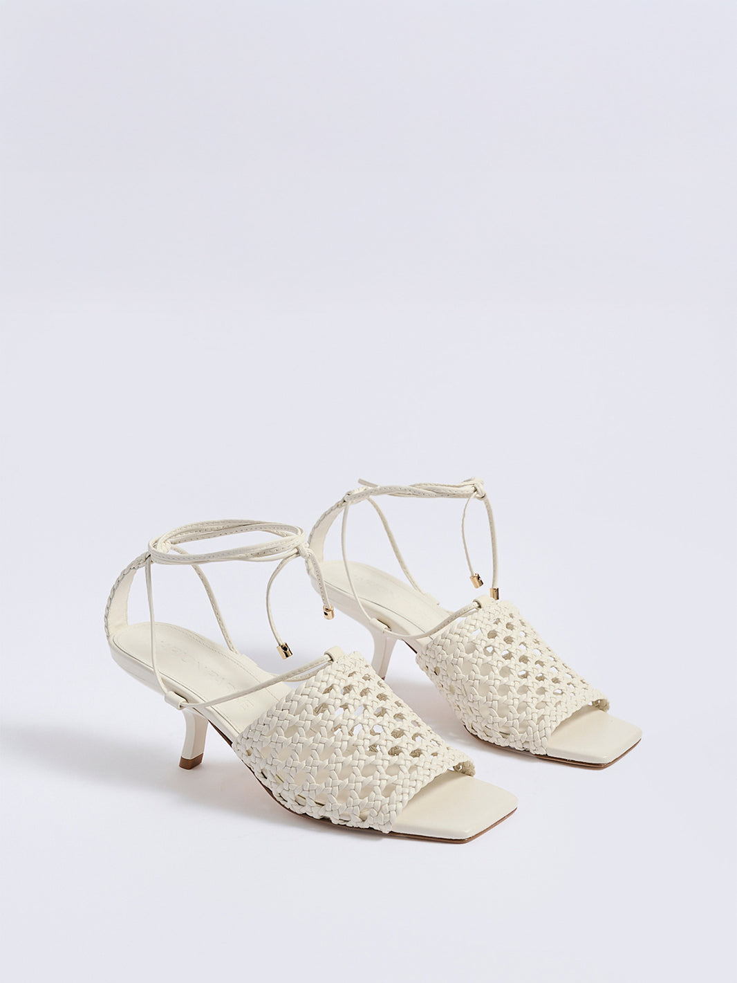 Sabrina Kitten Heel | Ivory