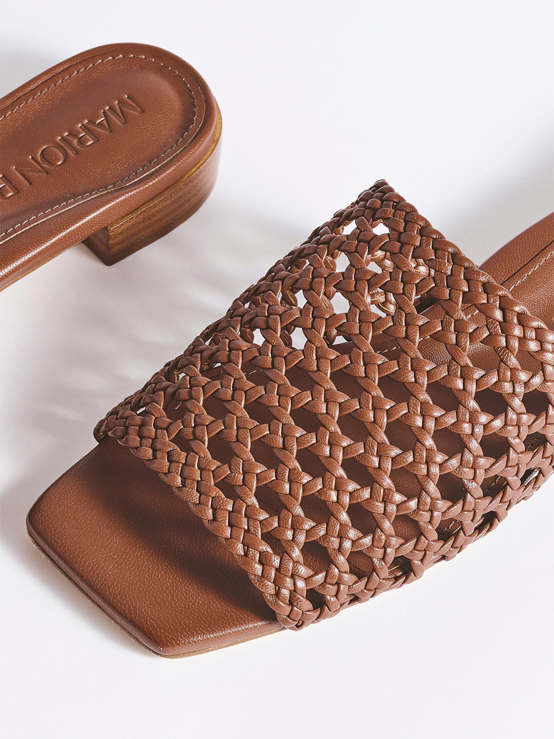 Sabrina Flat Sandal | Luggage