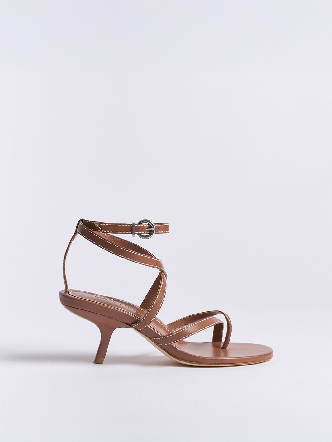 Geri Angled Heel | Luggage