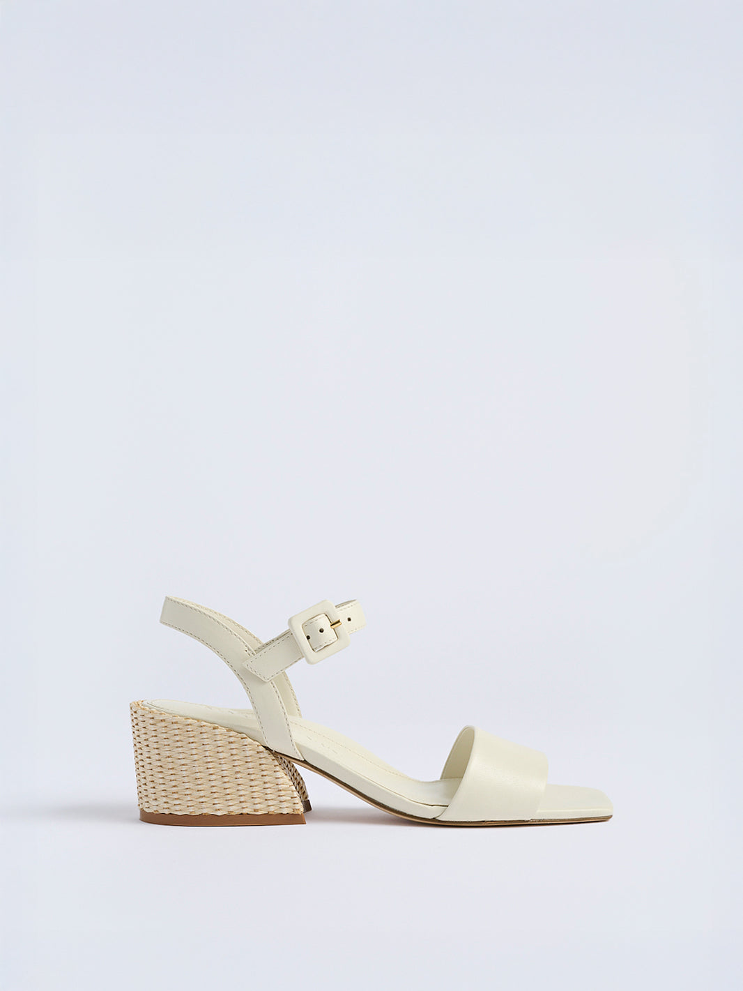 Imogen Block Heel | Ivory