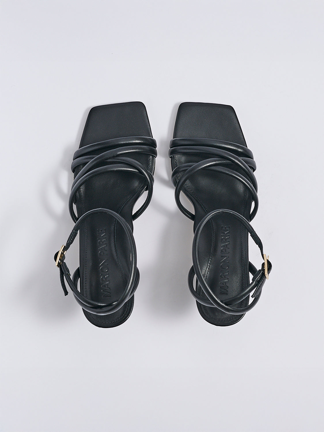 Clara Angled Heel | Black