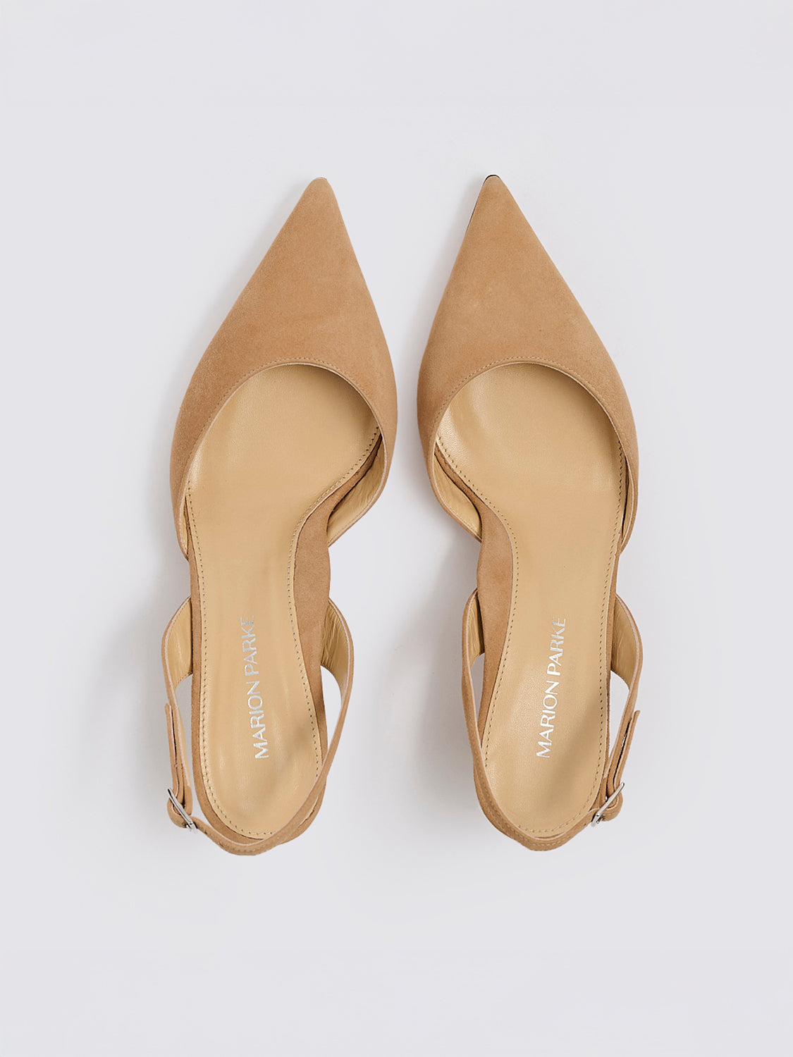 Classic Slingback 45 | Caramel Suede
