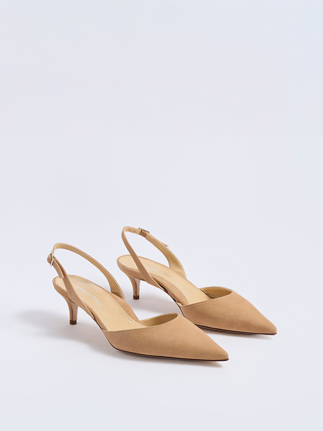 Classic Slingback 45 | Caramel Suede