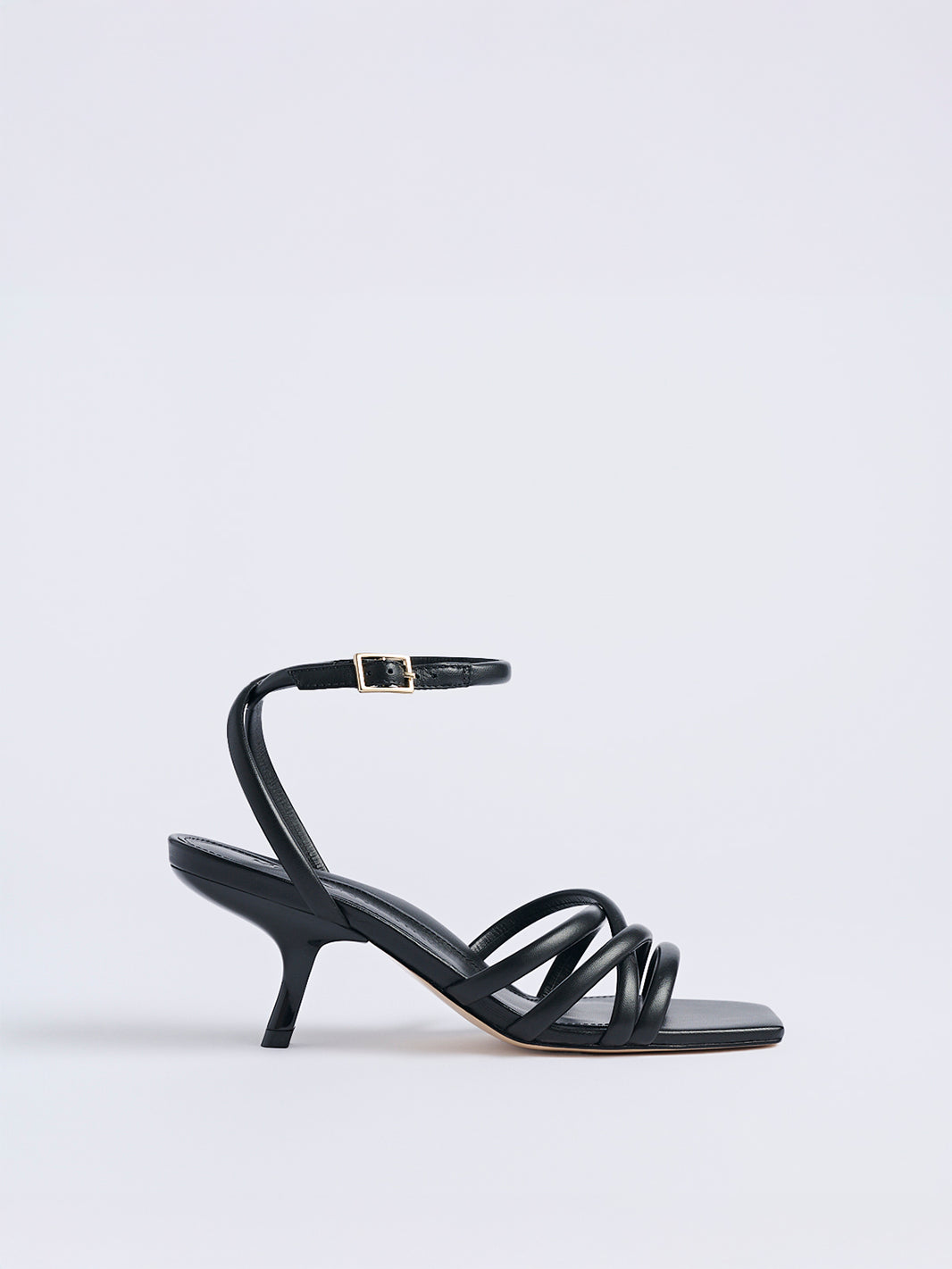 Clara Angled Heel | Black