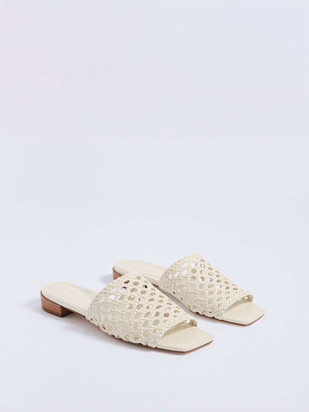 Sabrina Flat Sandal | Ivory