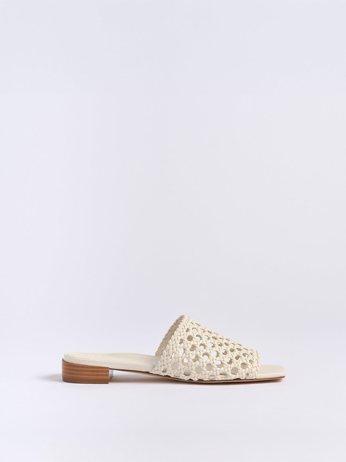 Sabrina Flat Sandal | Ivory