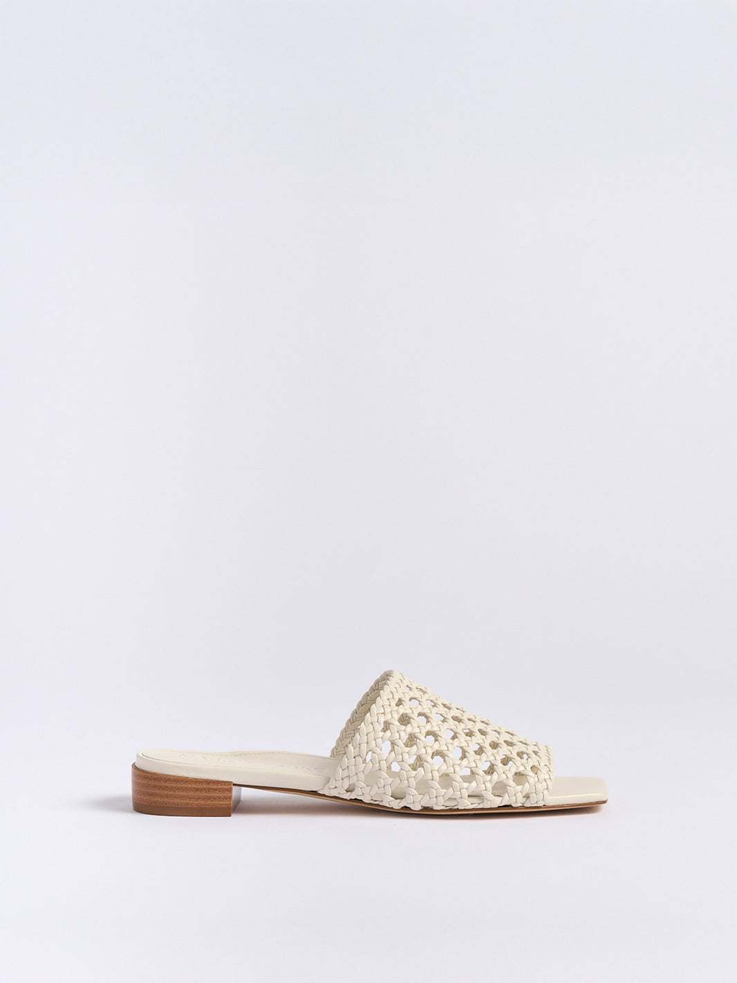 Sabrina Flat Sandal | Ivory
