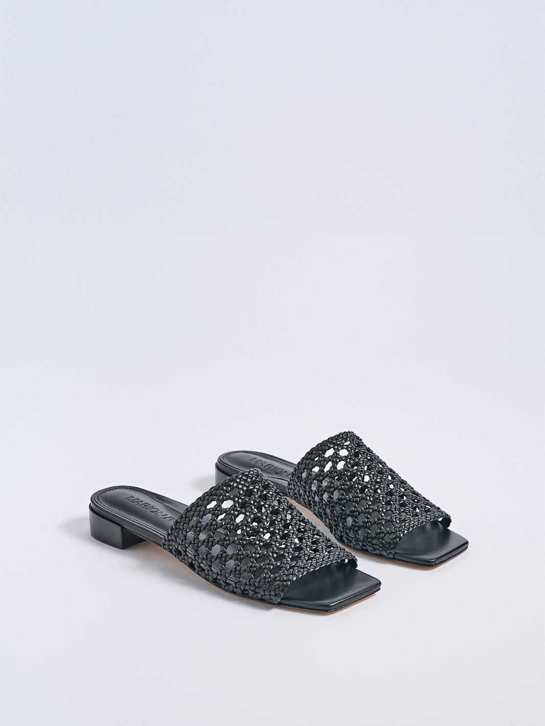 Sabrina Flat Sandal | Black