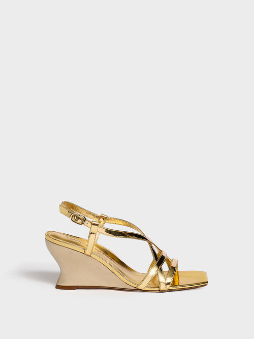 Sabine Wedge | Gold