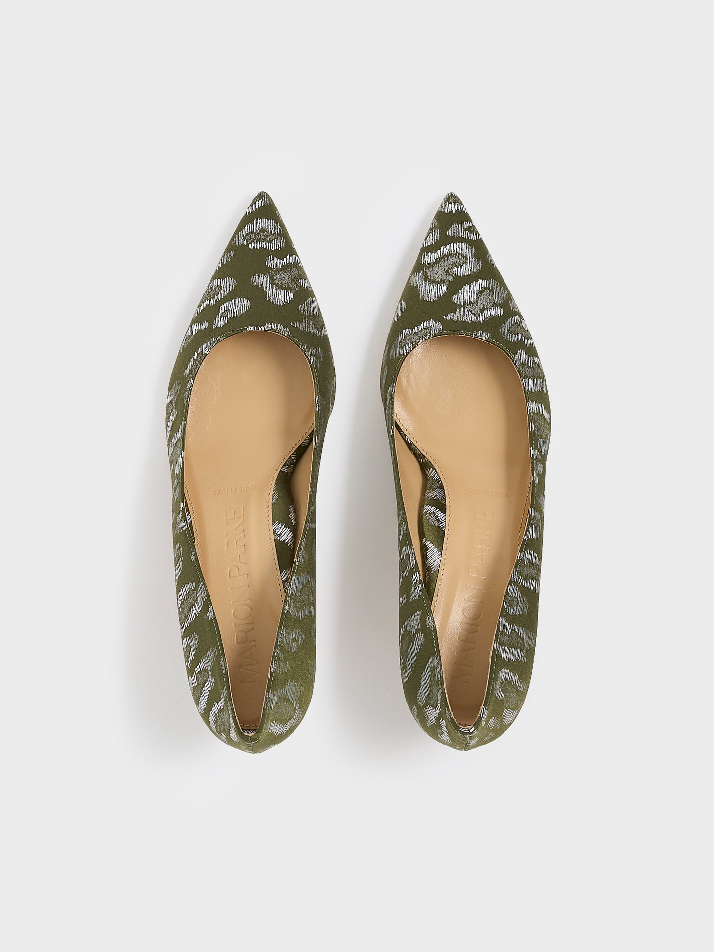 Classic Pump 85 | Green Leopard