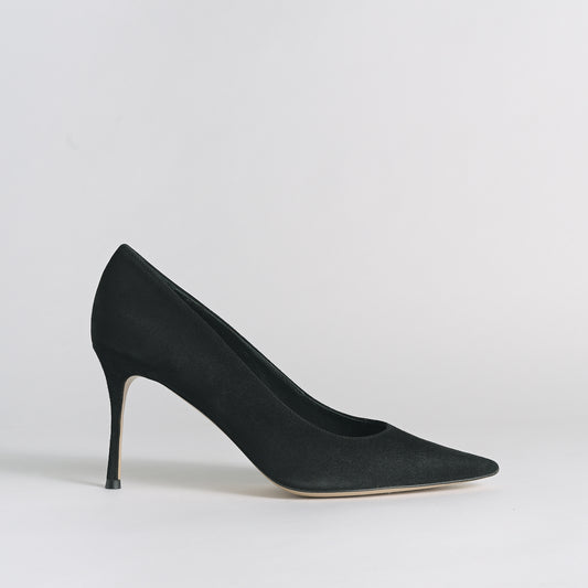 Classic Pump 85 | Black Suede