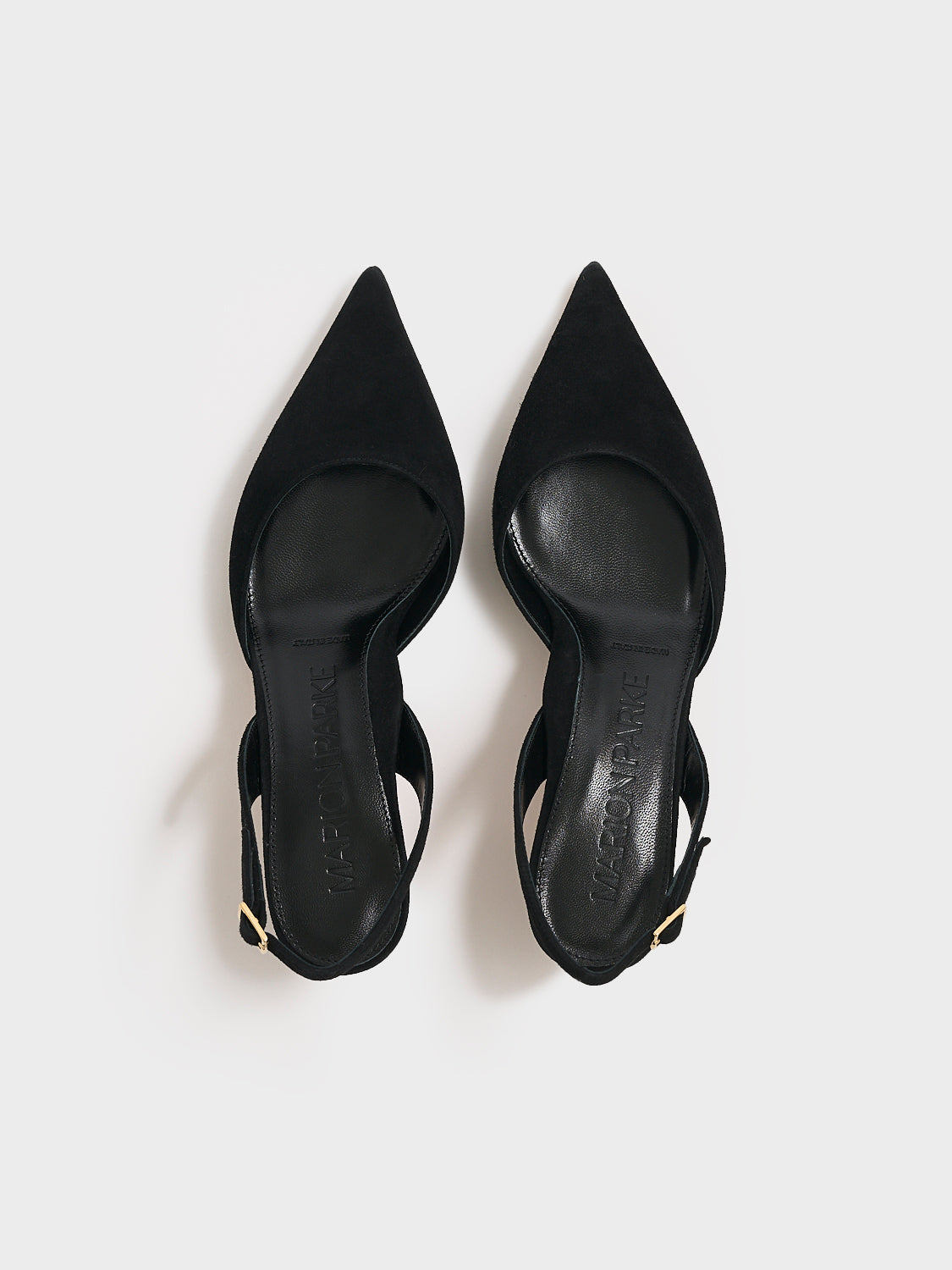 Classic Slingback 45 | Black Suede