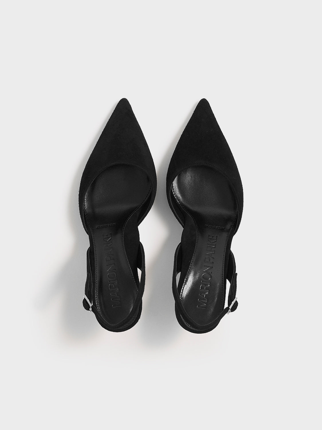 Classic Slingback 70 | Black Suede