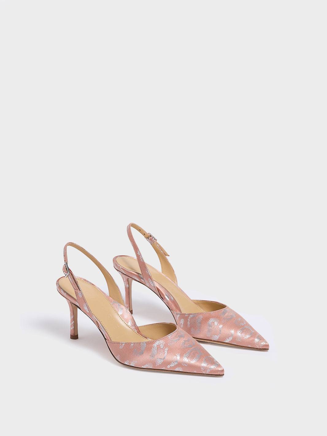 Classic Slingback 70 | Blush Leopard