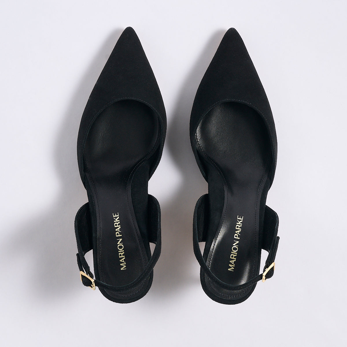 Classic Slingback 70 | Black Suede