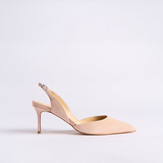 Classic Slingback 70 | Powder Suede