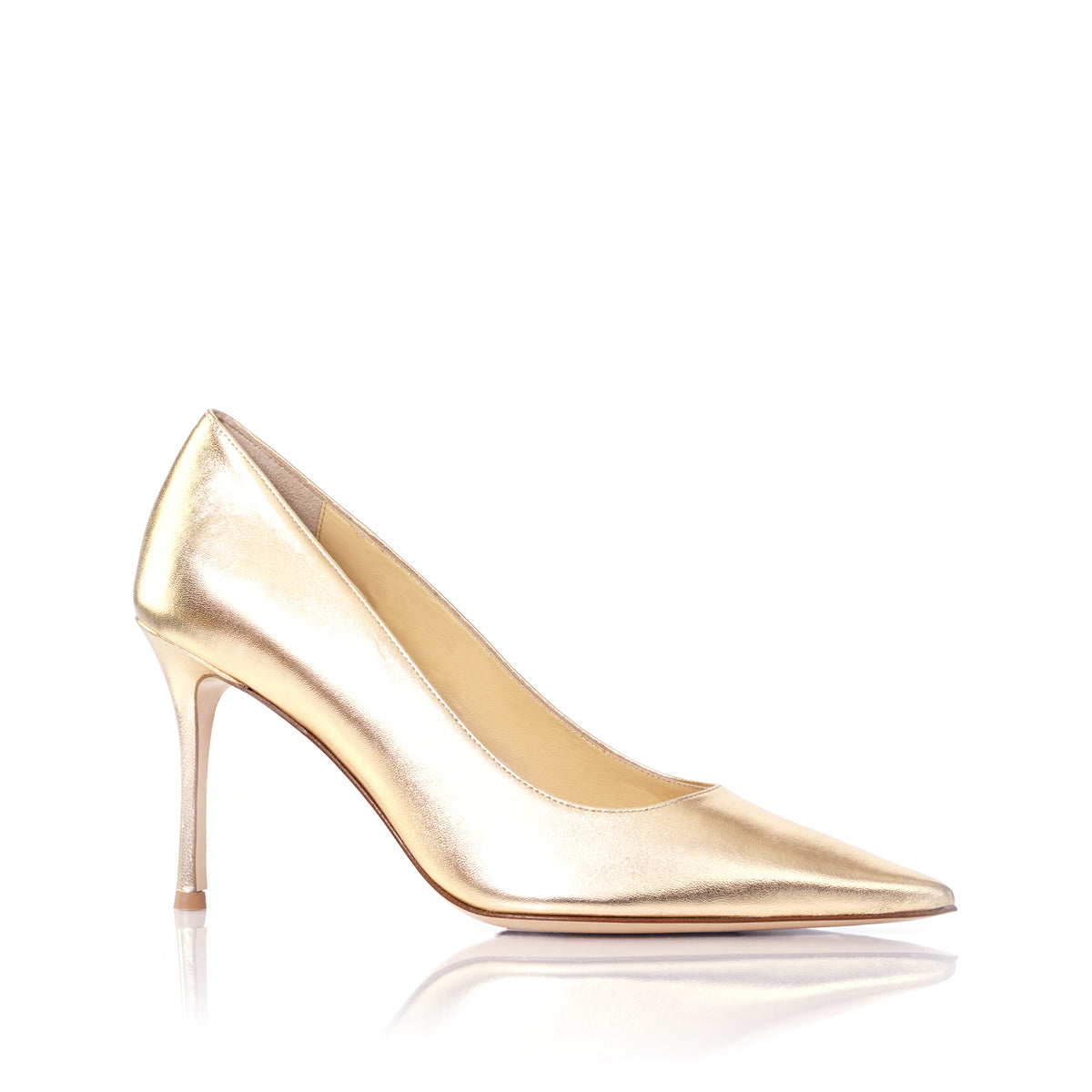 Classic Pump 85 | Dune Metallic Nappa