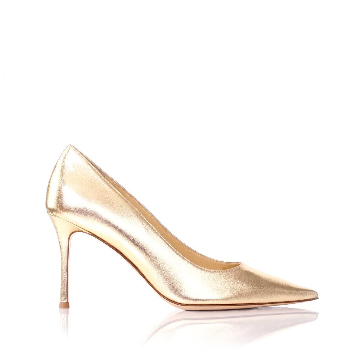 Classic Pump 85 | Dune Metallic Nappa