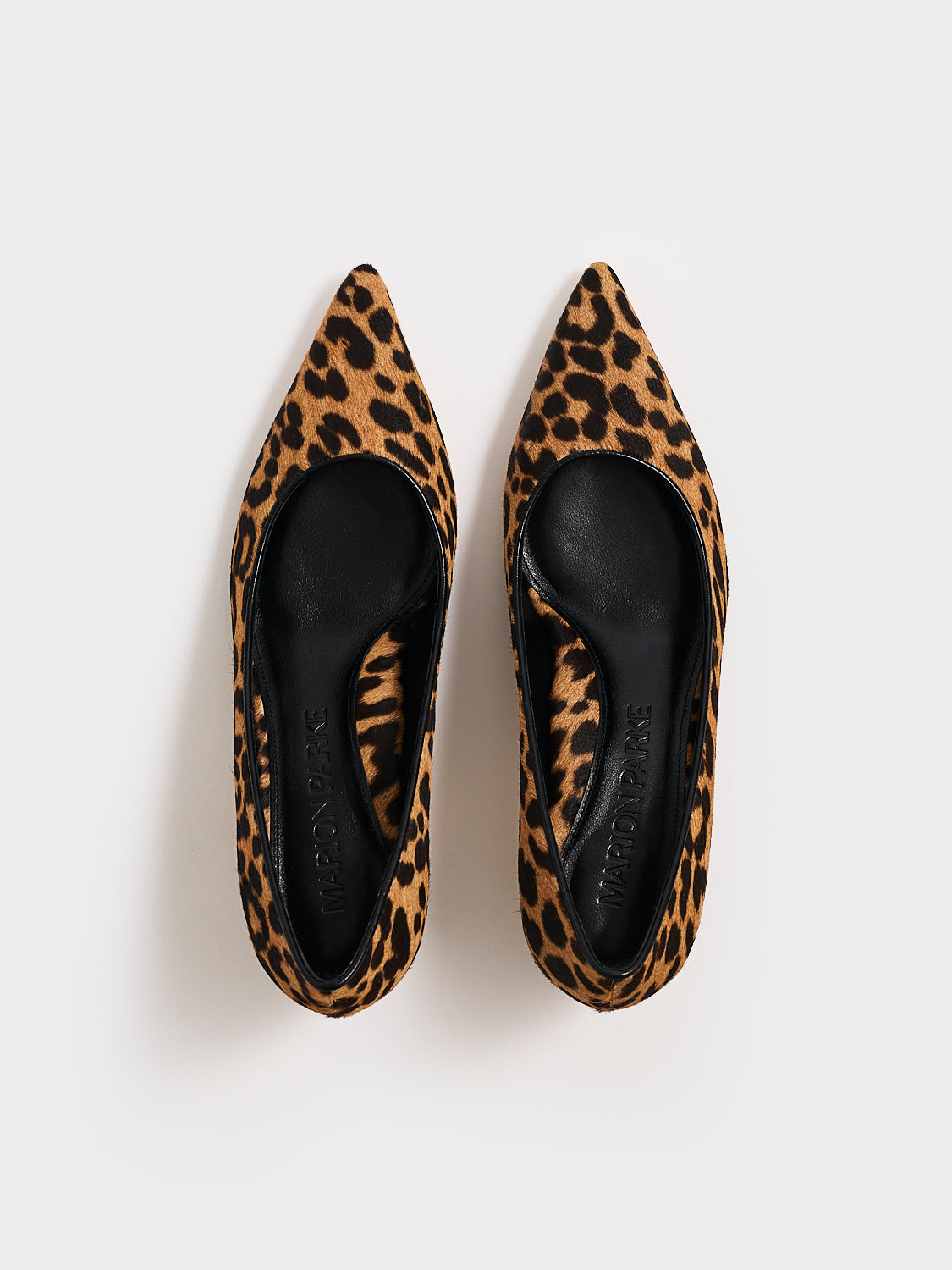 Flared Kitten Heel Pump | Leopard
