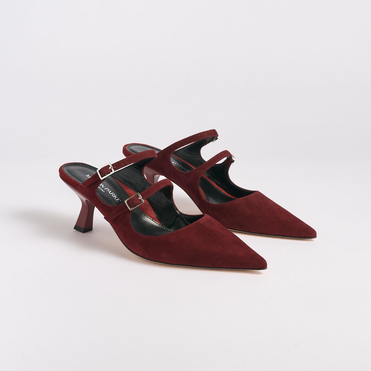 Francine Mule | Burgundy Suede