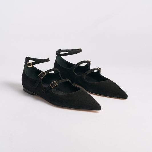 Francine Flat | Black