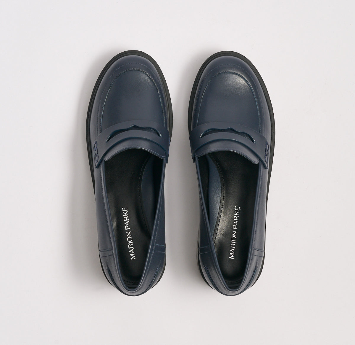 Sabine Lug Loafer | Navy