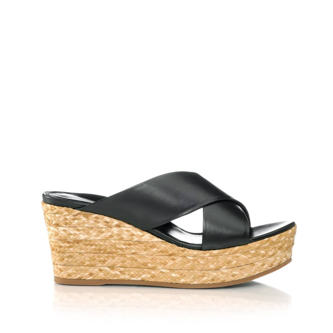 Bethany Wedge | Black Nappa