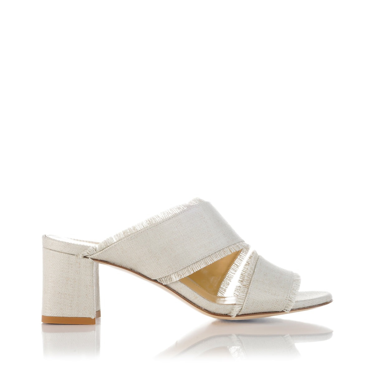 Cecilia 60 Sandal | Natural Linen