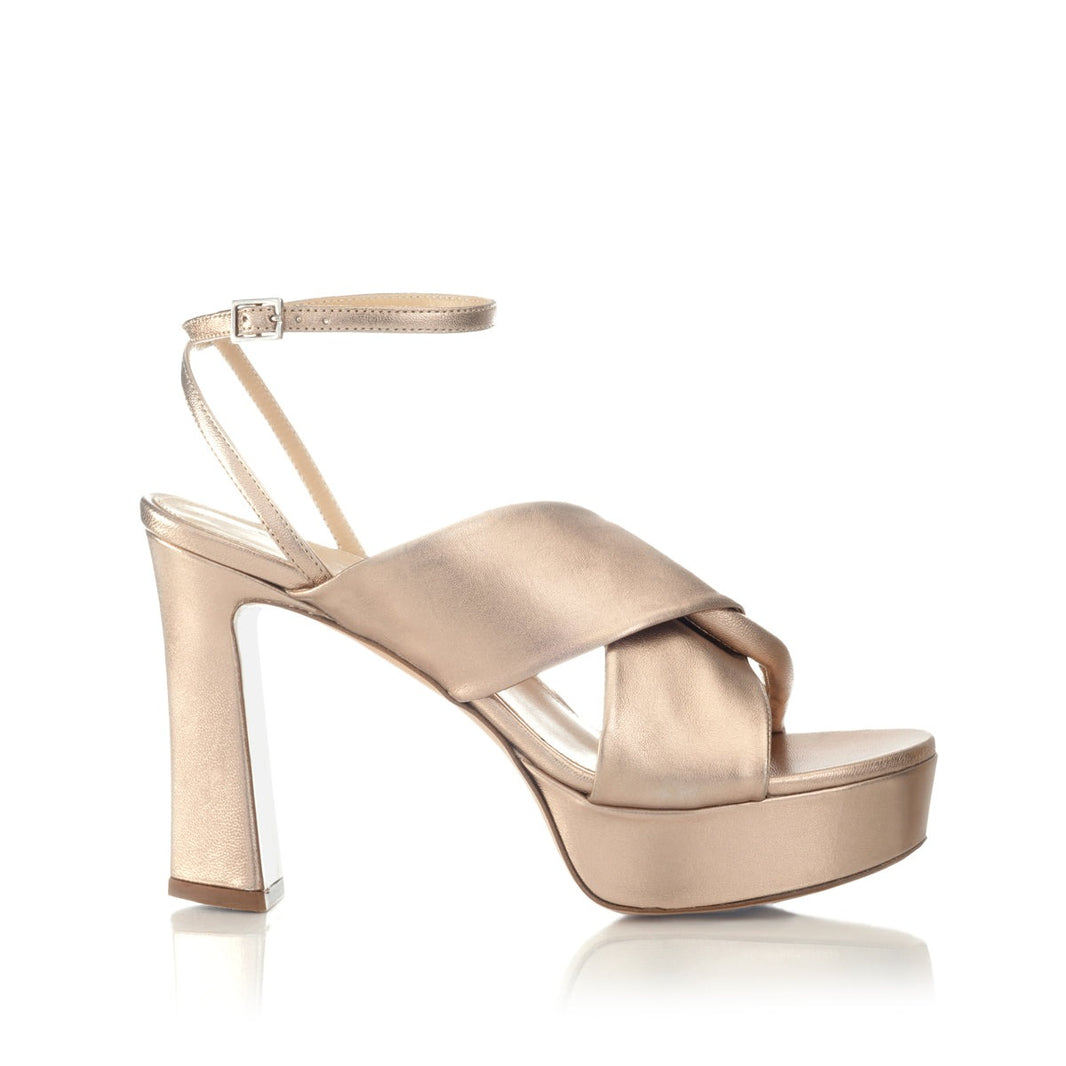 Paola Platform | Powder Metallic Nappa